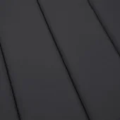 Шалте за шезлонг - черно - 186x58x4 см - Оксфорд плат - VL314165 - Thumbnail 6