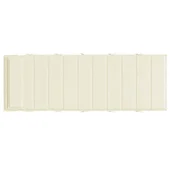 Шалте за шезлонг - кремаво - 180x60x4 см - Оксфорд плат - VL361854 - Thumbnail 5