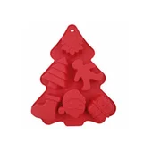 Силиконов молд с шест гнезда с различна форма за кексчета - Thumbnail 1