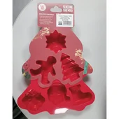 Силиконов молд с шест гнезда с различна форма за кексчета - Thumbnail 3