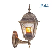 Фенер с долен носач античен месинг Murano VIVALUX - Thumbnail 1