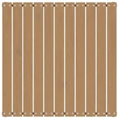 Градински комплект 2 части с възглавници меденокафяв бор масив - Thumbnail 6