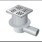 Хоризонтален сифон 10x10см Ø50 мм тясна периферия Mesa Teknik - Thumbnail 1