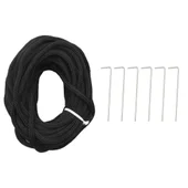 Коледна елха на флагщок, синьо, 108 LED, 180 см - Thumbnail 6