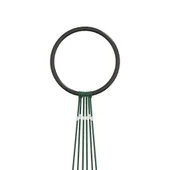 Коледна елха на флагщок, синьо, 108 LED, 180 см - Thumbnail 9