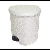 Кош за боклук с педал ратан 18 л STERK - Thumbnail 2