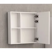 Огледален шкаф за баня с осветление на пантите INTER CERAMIC - Thumbnail 3