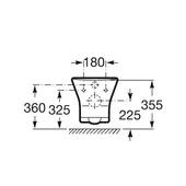Тоалетна чиния окачена nexo roca 346640000 - Thumbnail 2