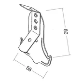 Анкер бърз окачвач с пружина за CD 60/27 KNAUF - Thumbnail 2