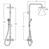Душ колона A5A9725C00 Victoria ROCA - Thumbnail 2