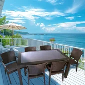 Градински комплект маса с 6 стола кафяв Zeugma Rattan MEVSIM - Thumbnail 1