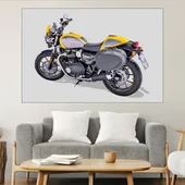 Мотциклет Триумф - картина пано за стена - Thumbnail 1