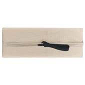Облегалка за глава за шезлонг - кремава - 40x7,5x15 см - VL47933 - Thumbnail 3