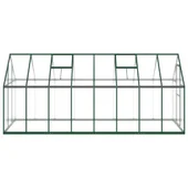 Оранжерия - поликарбонат- стоманена основа - 445x169x195 см - Thumbnail 3