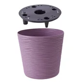 Саксия с дренаж Ø23.5 см лилава Фюжън - Thumbnail 2