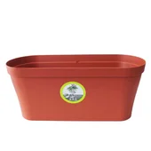 Саксия-сандък за балкон Монако 58х26х24см керамика - Thumbnail 1