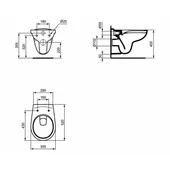 WC комплект за вграждане Asolo Vidima - Thumbnail 7