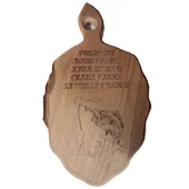 Дъска за рязане с надпис 36x20 см - Thumbnail 3