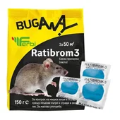 Отрова за мишки и плъхове Ratibrom 3 - Thumbnail 2