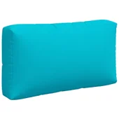 Палетни възглавници, 3 бр, тюркоаз, плат Оксфорд - Thumbnail 6