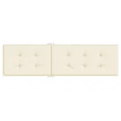 Възглавница за стол шезлонг кремава (75+105)x50x4 см - VL314175 - Thumbnail 5