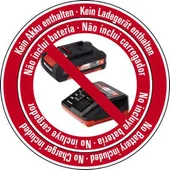 Акумулаторен верижен трион GE-LC 18/25 LI - Solo EINHELL - Thumbnail 4