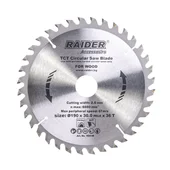 Диск за циркуляр 190x36Tx30 мм Raider - Thumbnail 1