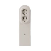 Контакт стенен двоен бял - АТРА - Thumbnail 1