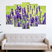 Лавандулов храст в полето - картина пано за стена - Thumbnail 3