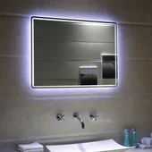 Огледало за баня с LED осветление 80x60 см ICL 1797 INTER CERAMIC - Thumbnail 1