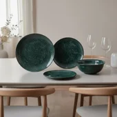 Порцеланов сервиз за хранене 24 части Горски мъх TOPRAKSAN - Thumbnail 1