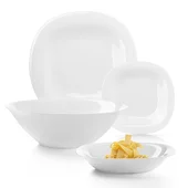 Сервиз за хранене 19 части Carine White LUMINARC - Thumbnail 1