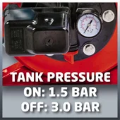 Хидрофорна помпа 1050W 4600л/ч EINHELL - Thumbnail 2