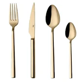 Комплект прибори 24 части злато Cubuk HIRA - Thumbnail 3