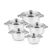 Комплект тенджери 18/20/22/24/26 см 5 бр. ROSBERG - Thumbnail 1