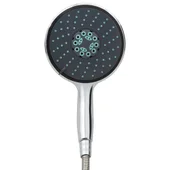 Многофункционална ръчна душ слушалка с 1,5 м шлаух хром - Thumbnail 2