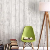 PVC ламперия 25 см 8 мм 2.65 м Grey Wood VILO - Thumbnail 2