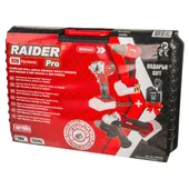 Комплект бормашина, ъглошлайф, гайковерт и консумативи R20 RAIDER - Thumbnail 14