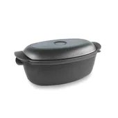 Овална тава с капак 4 л - Thumbnail 1