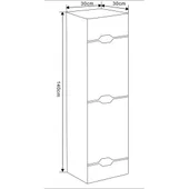 Pvc колона за баня : icp 3028 "мелани" - Thumbnail 4