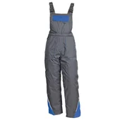 Работен ватиран комплект KASTOR сив размер XL - Thumbnail 3