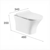 Тоалетна чиния Балта 3435 - Thumbnail 2