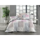 Двоен спален комплект 4 части 100% памук Линии ZAMBAK - Thumbnail 2