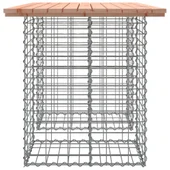 Градинска пейка дизайн габион 100x70x72 см дугласко дърво масив - VL834363 - Thumbnail 4