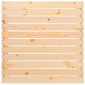 Градински комплект с възглавници, 3 части, борова дървесина масив - Thumbnail 5