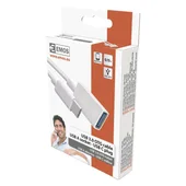 Кабел OTG USB 3.0 A/F-C/M 15 см EMOS - Thumbnail 1