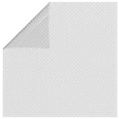 Плаващо соларно покривало за басейн PE 300x200 см сиво - Thumbnail 1