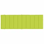 Шалте за шезлонг - яркозелено - 186x58x4 см - Оксфорд плат - VL314169 - Thumbnail 5