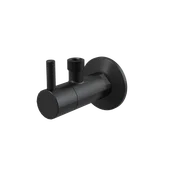 Ъглов кран с филтър 1/2"-3/8" черен мат ARV001-Black ALCA - Thumbnail 1