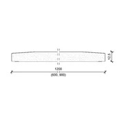 Гипсокартон влагоустойчив 12.5x1200x2500 мм NORGIPS (цена на кв. м) - Thumbnail 2